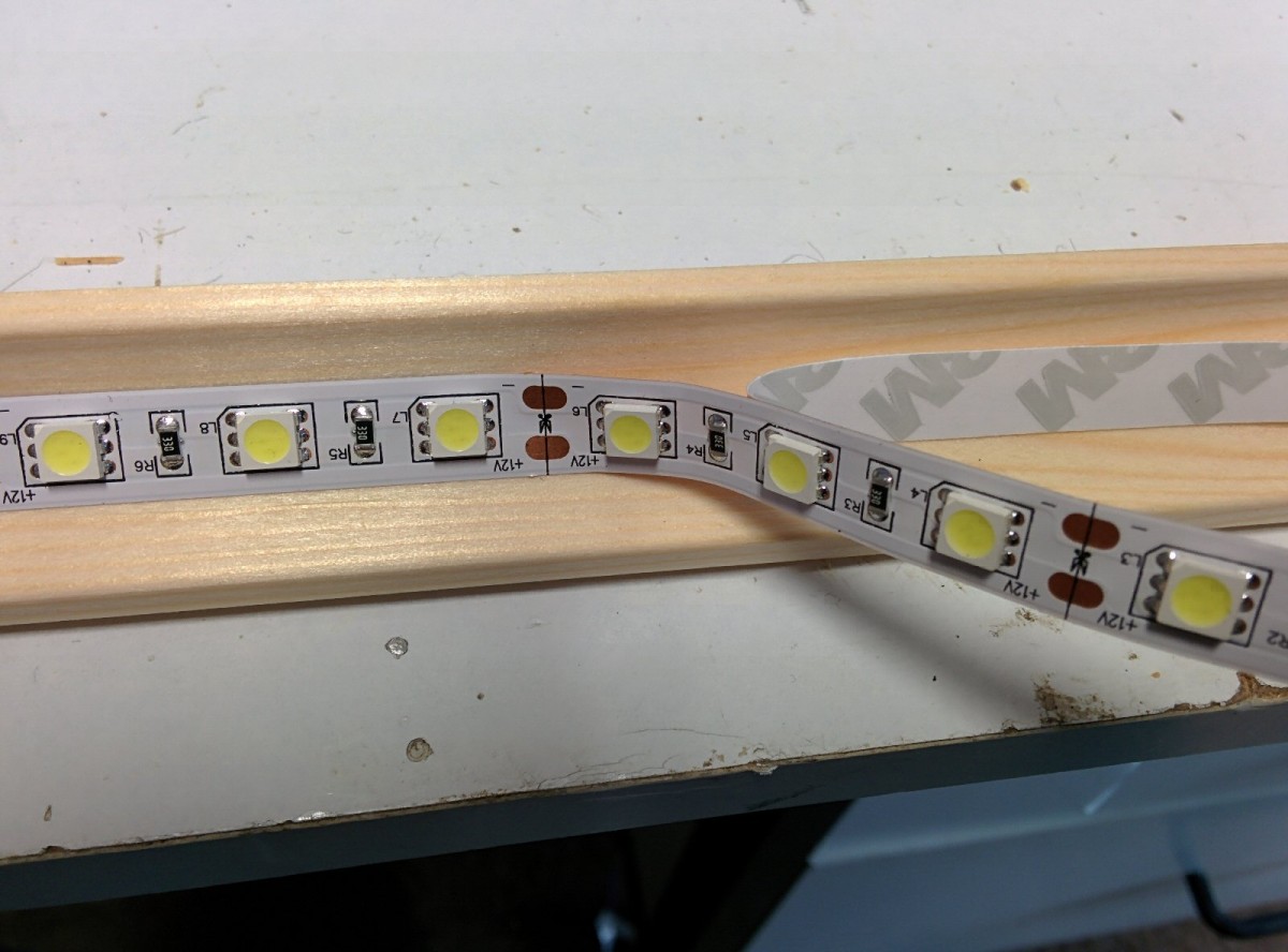 Applying LED Strip